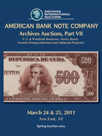 Cover American International Autcions Mar 24-25 2011 catalog