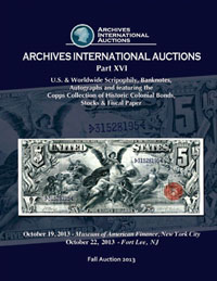 Cover Archives International Auctions Sale 16