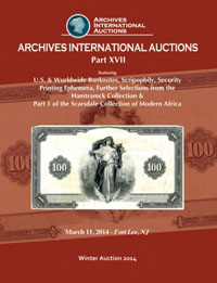 Cover Archives International Auctions Sale 17