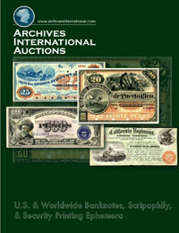 Cover Archives International Auctions Sale 31