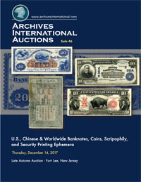 Cover Archives International Auctions Sale 46