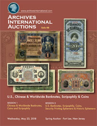 Cover Archives International Auctions Sale 48