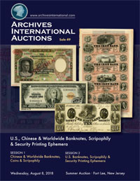 Cover Archives International Auctions Sale 49